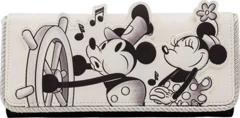 Portefeuille Loungefly - Disney - Steamboat Willie Music Cruise